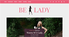 Desktop Screenshot of bealady.com